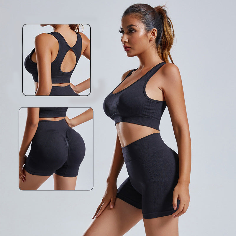 Women's Yoga Suit | Seamless Workout Tracksuit | eShopLovers