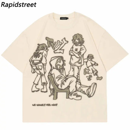 Cat Graphic T-Shirt | Cartoon Graphic T-Shirt | eShopLovers
