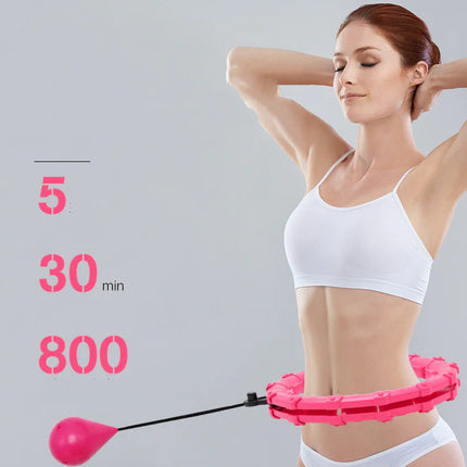 Weighted Hula Hoop | Adjustable Hula Hoop | eShopLovers