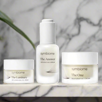 The Treatment Trio (The Answer Serum, The Luminary Eye Cream, The One Moisturizer) - by Symbiome