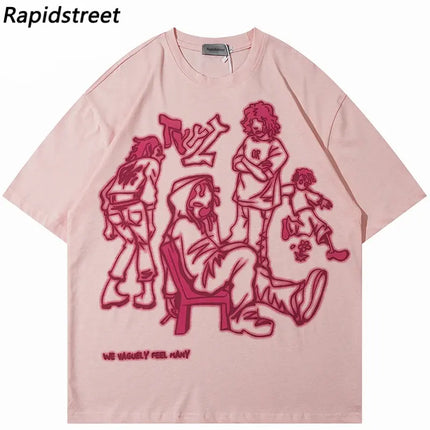 Cat Graphic T-Shirt | Cartoon Graphic T-Shirt | eShopLovers