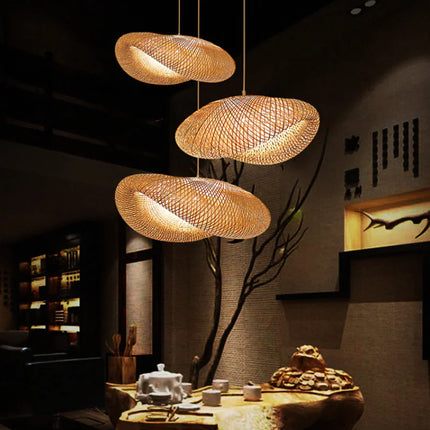 Artisan Bamboo Hanging Lights