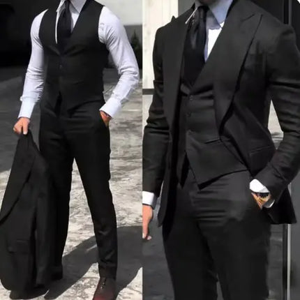 Men's 3 Piece Suit | Groom 3 Piece Suit | eShopLovers