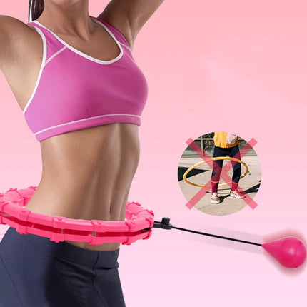 Weighted Hula Hoop | Adjustable Hula Hoop | eShopLovers