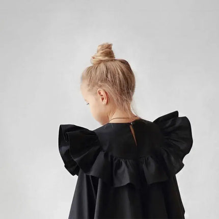 Cotton Ruffle Princess Dress