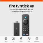 Amazon Fire TV Stick HD newest model free and live TV Alexa Voice Remote smart home controls HD streaming