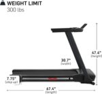 1738418707 NordicTrack T Series Perfect Treadmills for Home Use Walking or Running Treadmill with Incline Bluetooth Enabled 300 lbs User Capacity