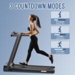 1738420920 Portable Foldable 3.0 HP Small Treadmills for Home Office with 300 LBS Capacity Folding Running Walking Compact Treadmill with Handle Bar and LED Display