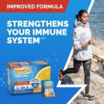 1738421554 Emergen C Immune Triple Action Immune Support Powder BetaVia R 1000mg Vitamin C B Vitamins Vitamin D and Antioxidants Super Orange – 50 Count