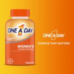 1738421794 One A Day Womens Multivitamin with Vitamin A C D E and all 8 B vitamins Calcium Vitamins for Women for Bone Health Skin Health Immune Health Support 200 Count