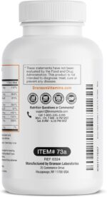 1738421936 Bronson Super B Vitamin B Complex Sustained Slow Release Vitamin B1 B2 B3 B6 B9 Folic Acid B12 Contains All B Vitamins 100 Tablets