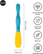 1738423808 OTOTO Splatypus Jar Spatula for Scooping and Scraping Unique Fun Cooking Kitchen Gadgets for Foodies BPA free 100 Food Safe Crepe Spreader