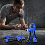 1738424287 KDG Hand Grip Strengthener 2 Pack Adjustable Resistance 10 130 lbs Forearm Exerciser，Grip Strength Trainer for Muscle Building and Injury Recovery for Athletes