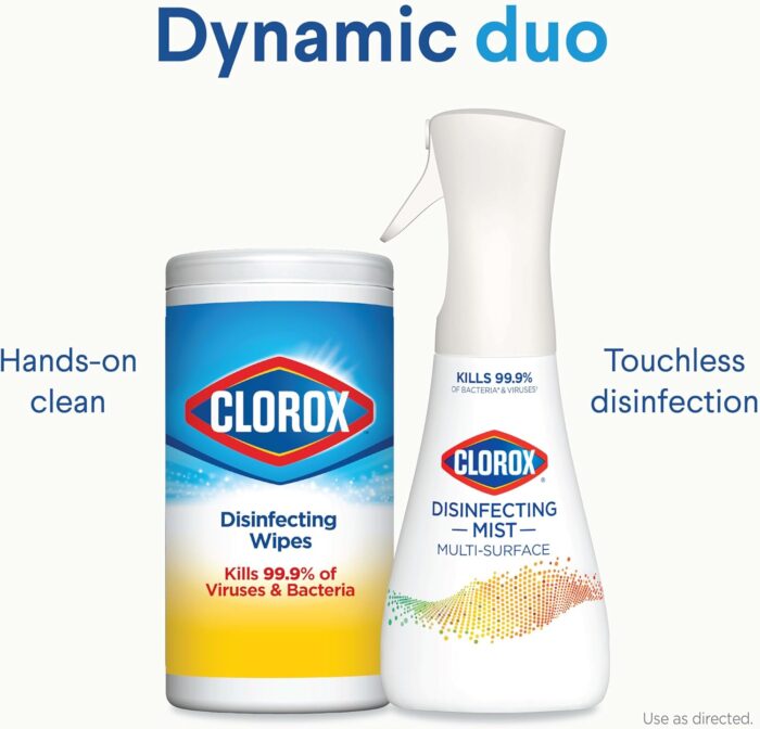 1738482371 Clorox Disinfecting Mist Lemon and Orange Blossom 1 Spray and 1 Refill 16 oz Each