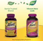 1738508845 Natures Way Alive Womens Daily Gummy Multivitamins 16 Vitamins Minerals Energy Metabolism Hair Skin Nails Vegetarian Mixed Berry Flavored 150 Gummies Packaging May Vary