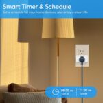 1738574521 Zwave Dimmer Plug 800 Series Dimmable Zwave Outlet Built in Repeater Range Extender Smart Dimmer Plug Need Z Wave Hub Required Compatible Smartthings Alexa and More FCC and ETL 200W