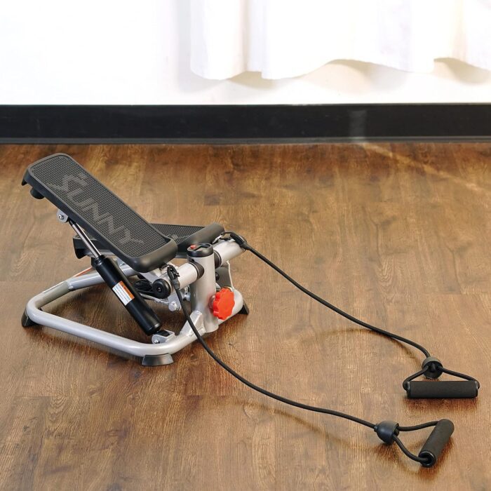 1738585821 Sunny Health Fitness Total Body 2 In 1 Stepper Machine Total Body Workout Adjustable Hydraulic Resistance Bands Non Slip Pedals W Optional Free Sunnyfit App Enhanced Bluetooth Connectivity.jpg