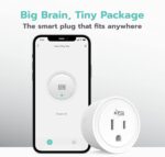 1738585829 KMC Smart Plug Mini 4 Pack Wi Fi Outlets for Smart Home Remote Control Lights and Devices from Anywhere No Hub Required ETL Certified Works with Alexa and Google Home