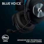 1738585887 Logitech G Pro X SE Wired Gaming Headset Blue VOCE Detachable Boom Mic DTS 7.1 50 mm Drivers USB3.5mm Aux USB DAC Included for PC Xbox PS5 PS4 Black G Pro X SE Wired Gaming Headset