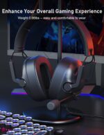 1738585916 Senzer Sg500 Surround Sound Pro Gaming Headset With Noise Cancelling Microphone Soft Memory Foam Padding Portable Foldable Headphones For Pc Ps4 Ps5 Xbox One Switch Black.jpg