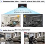 1738586352 Hidden Camera Mini Spy Camera 1080p Small Security Camera Tiny Portable Camera Covert Nanny Cam Indoor Home Office Security Cameras Night Vision Motion Detection Gravity Sensor Loop Record.jpg