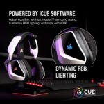 1738586576 Corsair VOID RGB ELITE Wireless Gaming Headset 7.1 Surround Sound Discord Certified iCUE Compatible PC Mac PS5 PS4 White