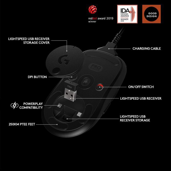 1738674440 Logitech G Pro Wireless Gaming Mouse with Esports Grade Performance