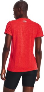 1738684986 Under Armour Womens Tech V Neck Twist Short Sleeve T Shirt