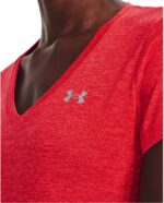 1738684989 Under Armour Womens Tech V Neck Twist Short Sleeve T Shirt