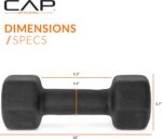 1738763641 CAP Barbell Neoprene Dumbbell Weights Pairs Sets Multiple Colors