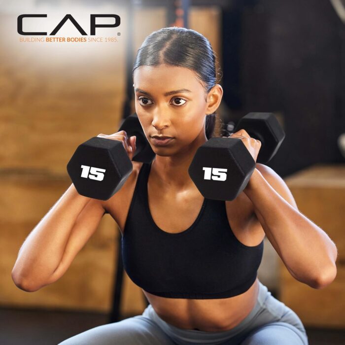 1738763644 CAP Barbell Neoprene Dumbbell Weights Pairs Sets Multiple Colors