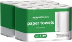 Amazon Basics 2 Ply Flex Sheets Paper Towels 12 Basics Rolls 32 Regular Rolls Everyday Value with 150 Sheets per Roll