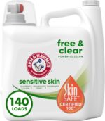 Arm Hammer Sensitive Skin Free Clear 140 Loads Liquid Laundry Detergent 140 Fl oz