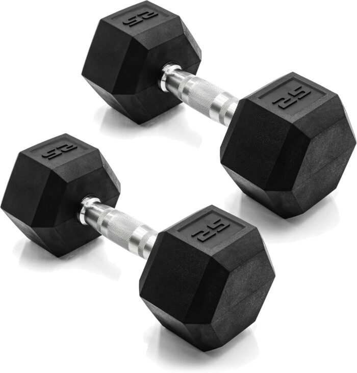 CAP Barbell Coated Dumbbell Weight Multiple Options Pairs Sets