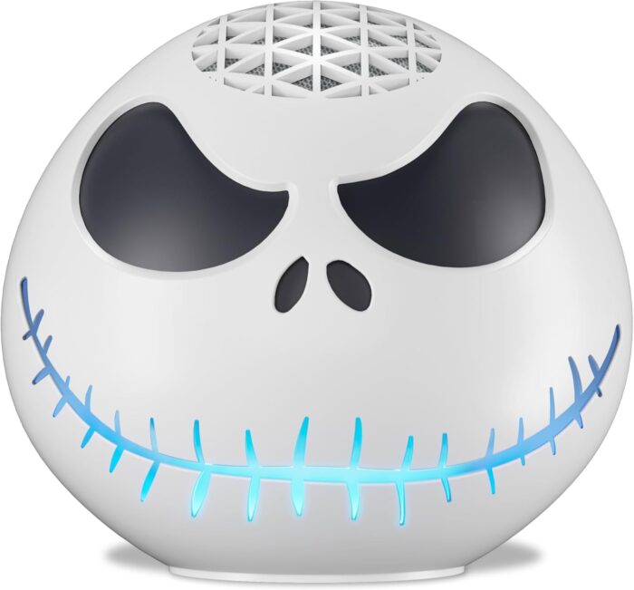 Echo Dot Bundle Includes Echo Dot 5th Gen 2022 release Deep Sea Blue and Limited Edition Disney Jack Skellington Shell