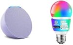 Echo Pop with Energetic Smart Color Bulb