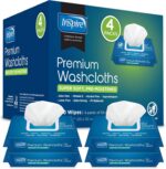 Inspire Adult Wet Wipes Wash Cloths Adult Wipes for Incontinence Cleansing for Elderly 8x12 200 count