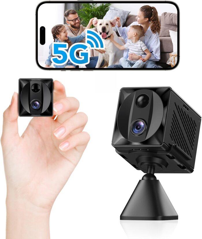 Mini Camera Wifi Hidden Spy Camera 5g Wireless Indoor Security Camera4k Surveillance Nanny Cam Pet Camera Car Camera100 Days Battery Life Camera.jpg