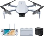 Potensic ATOM 3 Axis Gimbal 4K GPS Drone Under 249g 96 Mins Flight Max 6KM Transmission Visual Tracking 4K30FPS QuickShots Lightweight for Adults and Beginners Fly More Combo