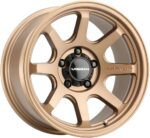 Vision 351 FLOW Custom Wheel 17x9 0 Offset 5x150 Bolt Pattern 110.2mm Hub Bronze Rim